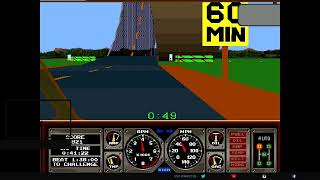 Hard Drivin Arcade MAME 2003 Plus Mini Classics Test [upl. by Spring]