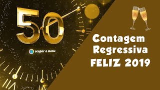 CONTAGEM REGRESSIVA 60 SEGUNDOS PARA 2019  FELIZ ANO NOVO 2019 🍾 [upl. by Nadroj87]