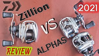 Daiwa Zillion SV VS Alphas SV TW 2021 เลือกตัวไหนดี [upl. by Olram405]