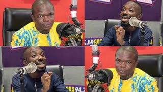 Fire Man Miracles Aboagye stranded in studio as Asafo Agyei disgraces him on live radio Details [upl. by Lud]