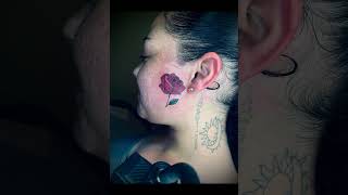 Rose tattoo time lapse [upl. by Asenaj]