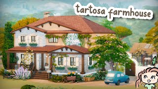 Tartosa Farmhouse 🐓  The Sims 4 Speed Build [upl. by Ativel155]