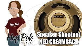 Neo Creamback  METAL Celestion Speaker Comparison [upl. by Dee Dee]