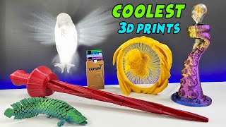 Coolest 3D Prints [upl. by Haimes483]