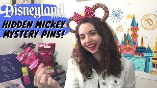 Opening DISNEYLAND Hidden Mickey Mystery Pins  2019 Wave C  Where are the 2020 Pins [upl. by Liebermann]