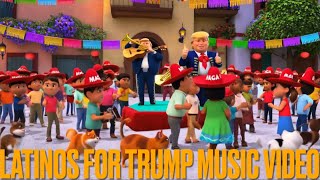 Latinos For Trump Music Video w Lyrics [upl. by Tenneb]