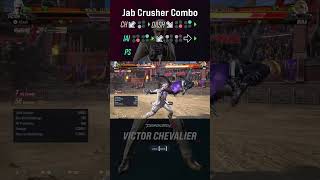 Tekken 8 Victor Jabs Crusher Polite Gentleman Combo 20  Ultimate Combo Guide for Max Damage [upl. by Tulley]