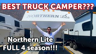 BEST TRUCK CAMPER on the planet Full 4 Season [upl. by Eelinnej]