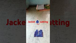 Jacket🧥 cutting ✂️ youtubeshort diy cutingandstitching [upl. by Aibun]