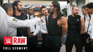 FULL SEGMENT The Shield get arrested Raw Sept 3 2018 [upl. by Ume]