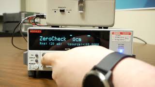 Measuring Resistivity with the Keithley 6517B and 8009 Electrometer and Test Fixture Combo [upl. by Orvah]