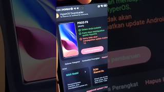 YES Poco F3 Dapat Update Hyper OS Nih hyperos xiaomi pocof3 updatexiaomi [upl. by Amlus765]