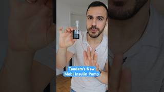 Meet Mobi Tandem’s new pump  the smallest tubed hybrid closed loop insulin pump t1d insulinpump [upl. by Faro]