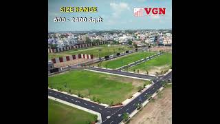 Iyyappanthangal Plots For Sale  Cont  8015009319  VGN Grandeur  Chennai iyyappanthangal plot [upl. by Enrichetta]