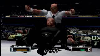 WWF No Mercy  N64 Gameplay  Bull Buchanan vs Albert [upl. by Yramanna]