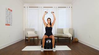 Exercise Ball With Resistance Bands amp Stability Base [upl. by Busch57]