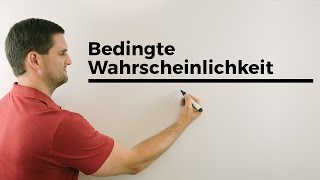 Bedingte Wahrscheinlichkeit Beispiel Mathe mögen  Mathe by Daniel Jung [upl. by Stephanie544]