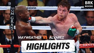 Floyd Mayweather USA vs Canelo Alvarez Mexico  BOXING fight HD 60 fps [upl. by Akram723]