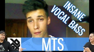 MTS  INSANE VOCAL BASS You Wont Believe What You Hear  REACTION [upl. by Nnaillek299]