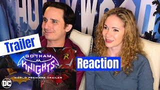 Gotham Knights World Premiere Trailer Reaction [upl. by Iznik]