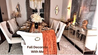 2024s MOST STUNNING Fall Dining Room Decorating Ideas [upl. by Mcnally]