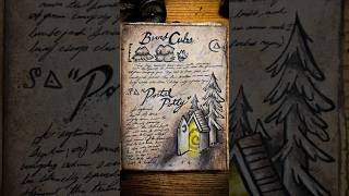 How I recreated Gravity Falls Journal 3 part 14 gravityfalls billcipher [upl. by Athalie]