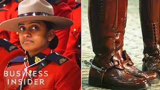 How Canadas Iconic Mountie Uniforms Are Made  Boot Camp [upl. by Aruasor]