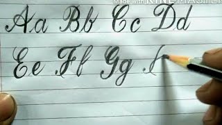 Modern Calligraphy a to z  calligraphy for Beginners✍ Calligraphy Tutorials [upl. by Bellaude380]