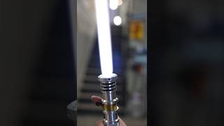 Lightsaber vs Titanium 😱 lightsaber starwars vs engineering shorts [upl. by Olzsal]