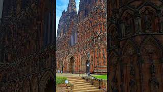 Lichfield Cathedral is Absolutely Amazingshorts fyp cathedral uk england [upl. by Murdocca935]