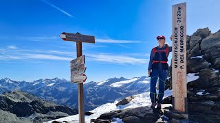 Hiking to Madritsch Pass 3123 m South Tyrol Italy [upl. by Temp]