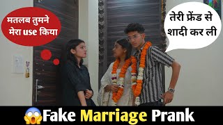 Marriage Prank On Girlfriend  Marriage Prank  Prank Gone Wrong  Shitt Prank [upl. by Fulmis]