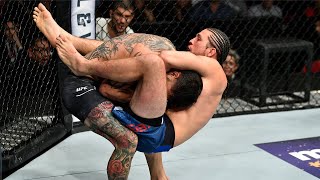 Best Standing Guillotine Finishes in UFC History [upl. by Lipscomb]