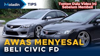 Honda Civic FD Review Mobil amp Tips Beli Mobil Bekas  Moladin [upl. by Avah644]