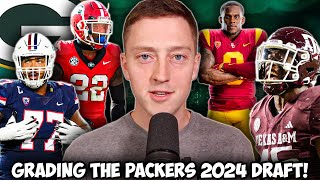 Grading The Packers 2024 Draft [upl. by Burne]