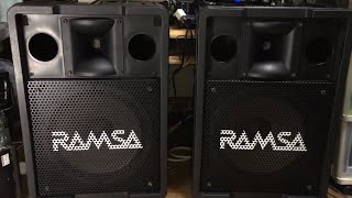 RAMSA WSA200 [upl. by Nomae]