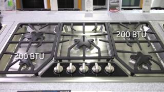 Thermador 36 inch Gas Range Top  SGSX365FSS Features [upl. by Ulani365]