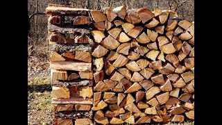 322 The SECRET to keeping your FIREWOOD STACKS STANDING [upl. by Lavery]