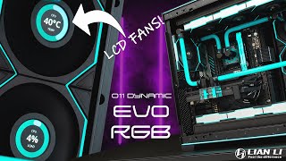 O11 EVO RGB with LCD Fans  14900K high end build [upl. by Nadean]