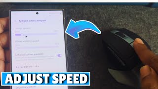 Adjust android mobile mouse pointer speed New Update [upl. by Pandolfi]