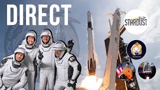 🔴 Revoir le décollage de Thomas Pesquet en français  SpaceXNASA CREW2 [upl. by Enomys]