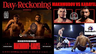 ARSLANBEK MAKHMUDOV Vs AGIT KABAYEL FIGHT PREVIEW AND PREFIGHT ANALYSIS UNDERRATED FIGHT [upl. by Yentroc]