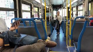 CTA On Board Riding 2007 New Flyer D40LF Bus 1546 on Route 135 ClarendonLaSalle Express Northbound [upl. by Regazzi]