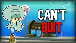 Why Cant Squidward ESCAPE his job [upl. by Bettina265]