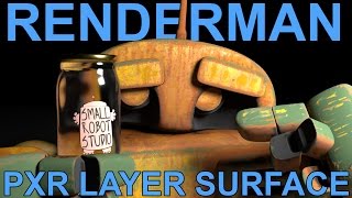 Renderman 21 PxrLayerSurface Tutorial [upl. by Syned]