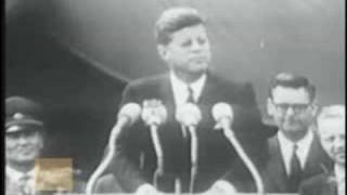 John F Kennedy  quotIch Bin Ein Berlinerquot Speech [upl. by Lou]