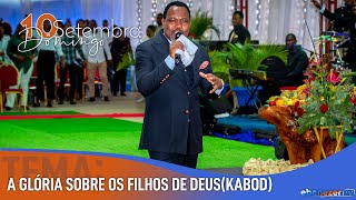 A GLÓRIA SOBRE OS FILHOS DE DEUS KABOD  CULTO DE DOMINGO  EM DIRECTO  10092023 [upl. by Vial]