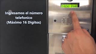 SYSCOM Audioportero telefonico DOORKING 1802082 Dar de alta residentes números telefónicos [upl. by Candace]