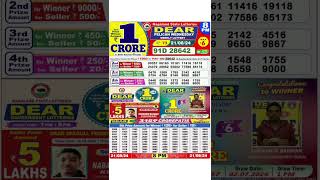 Lottery SAMBAD DEAR EVENING 8PM RESULT TODAY 21082024 NAGALAND STATE DEAR LOTTERY [upl. by Annayk]