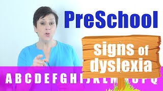 Signs of Dyslexia in Preschool  FREE DYSLEXIA TEST [upl. by Octavian]